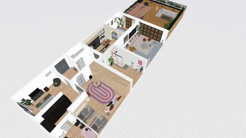 attico con terrazzo-giulia manca_copy 3d design renderings