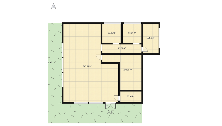 【System Auto-save】Untitled_copy floor plan 264.93