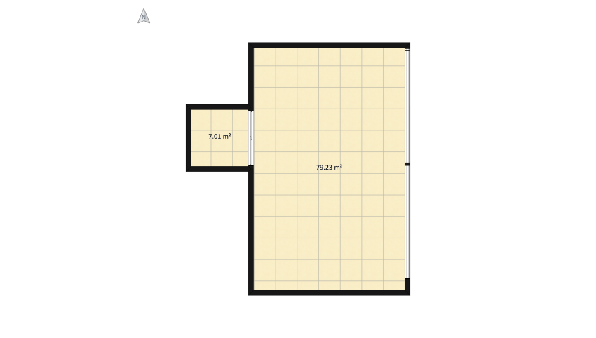 Modern living room floor plan 92.02