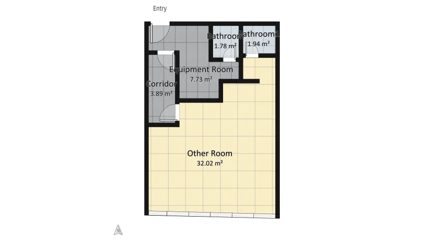 PROJETO TORRES S DUMMONT floor plan 48.55