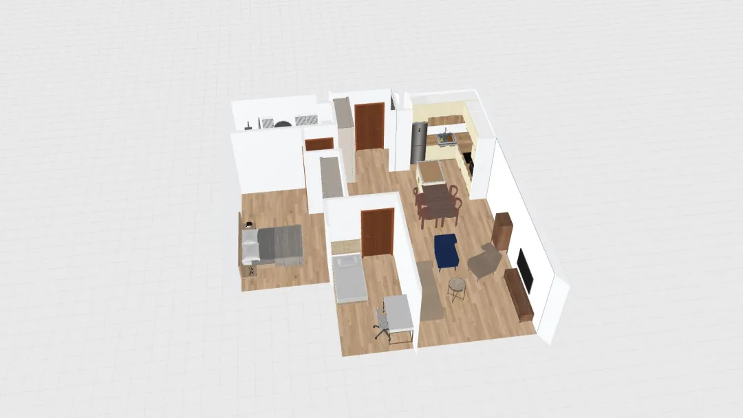 RP kuchnia v1 3d design renderings