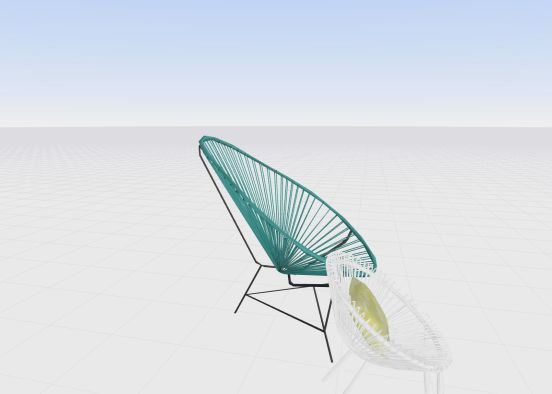 cadeiras Design Rendering