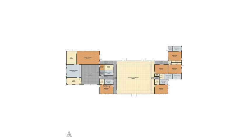 Copy of #3Loxahatchee Container Main Home floor plan 498.45