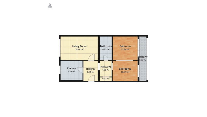 Copy of Mihaela /apartament rev floor plan 84.24