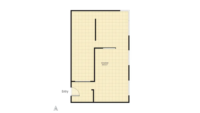 Skyline Wabi-sabi 1 bedroom apartment floor plan 284.94