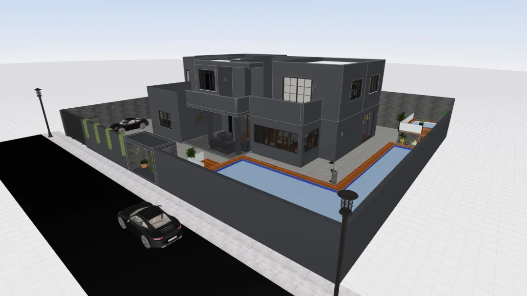 Casa Cabo de Palos 3d design renderings