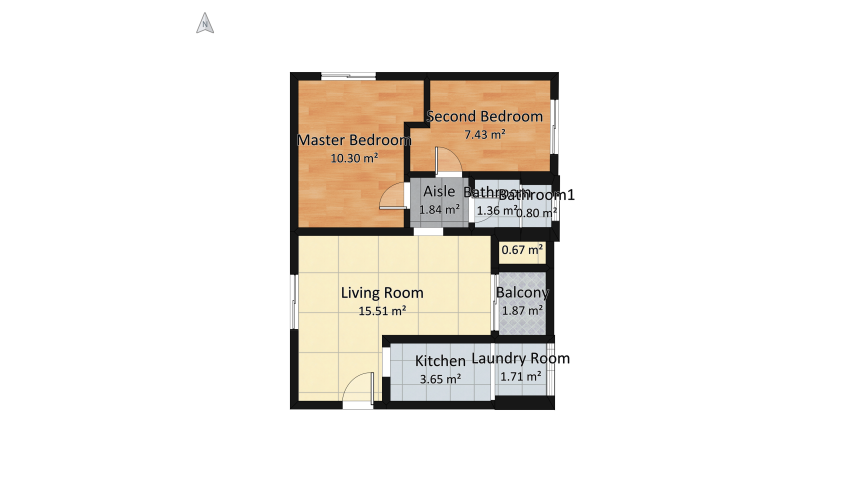 Dianopolis atual floor plan 45.29