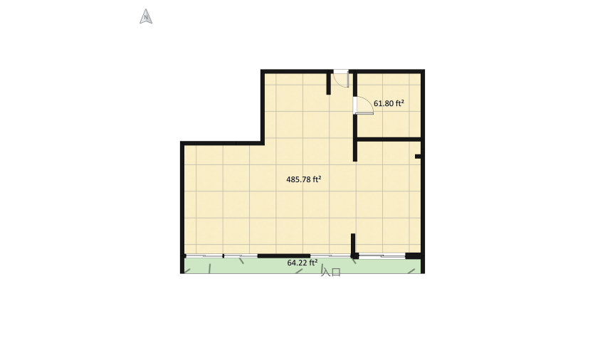 Copy of Suites Palace, 9-J floor plan 60.45