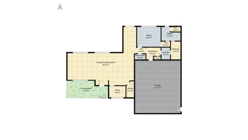 Under 2000 Wilson Home floor plan 544.36