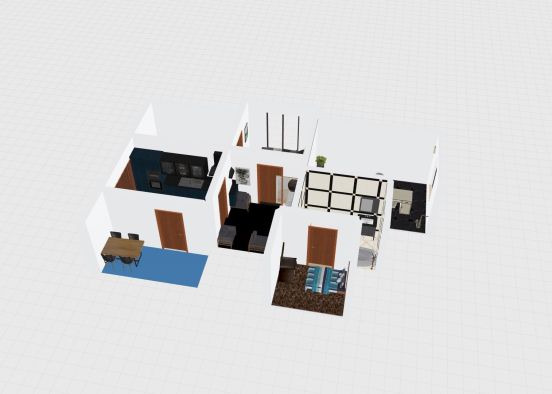 Arya's Apartment_copy Design Rendering
