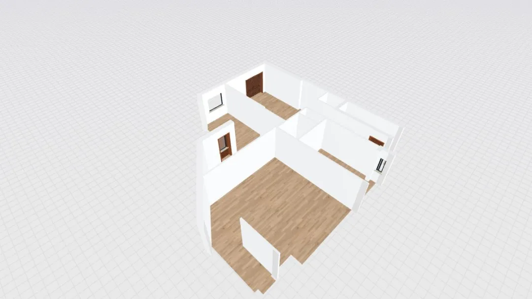 Copy of 54 Northway Flat - Ground Floor 3d design renderings