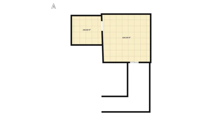 My real room floor plan 231.83