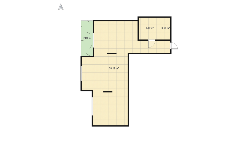 City Apartment floor plan 97.11