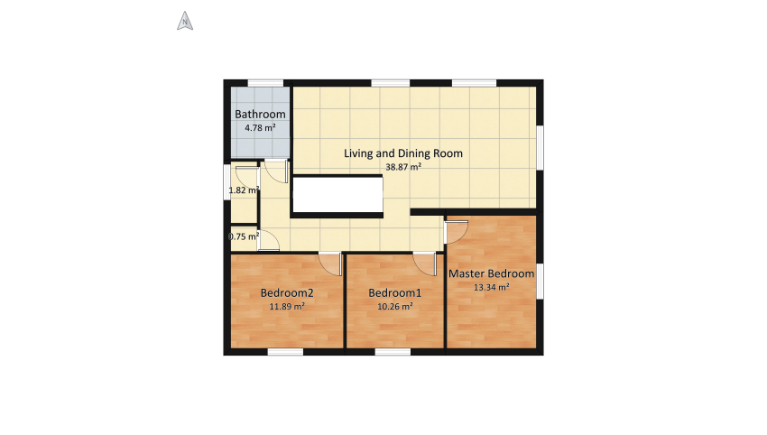 projet1-maison floor plan 188.58
