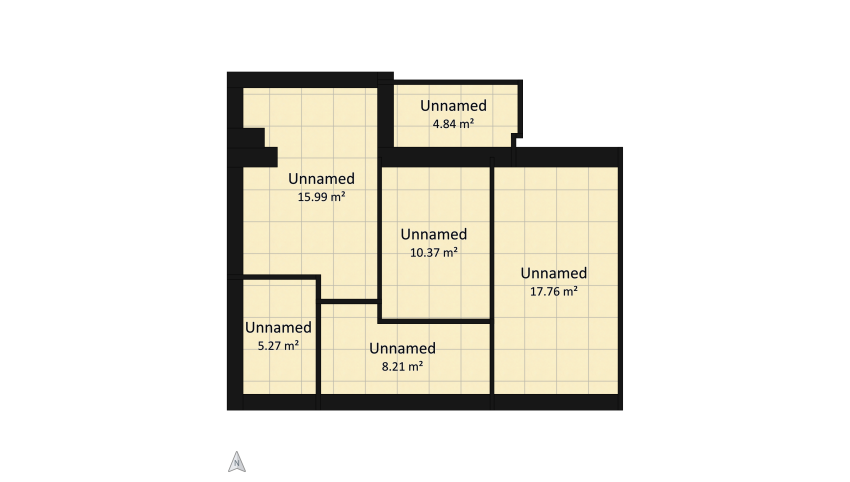 Квартира 1 floor plan 61