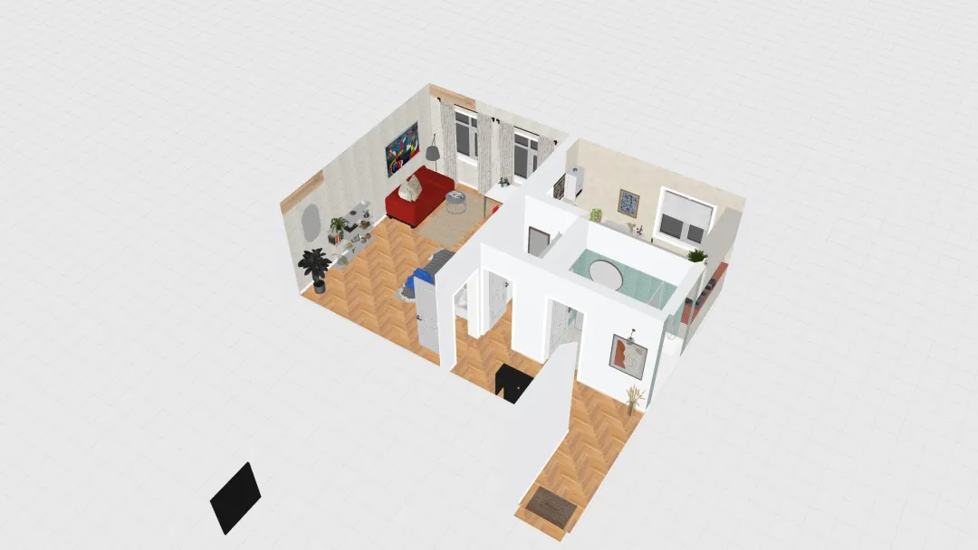 Casa Laura 3d design renderings