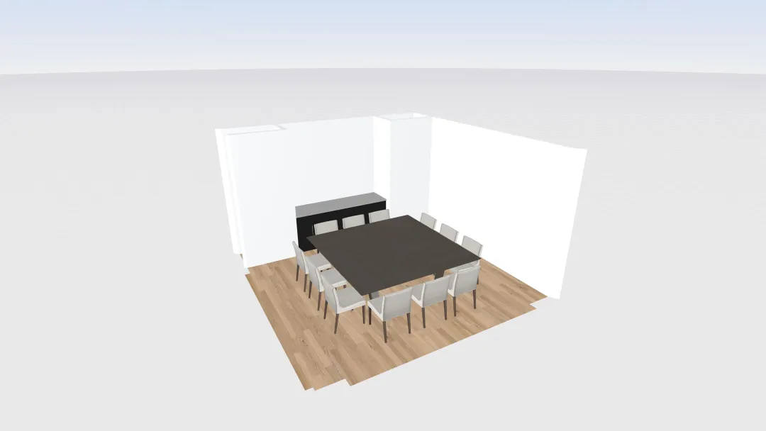 Lost Creek dining room 3d design renderings