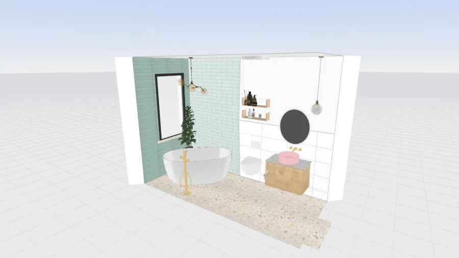 Bathroom VAR4 3d design renderings
