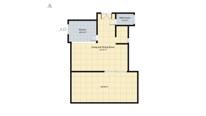  Small villa floor plan 264.02