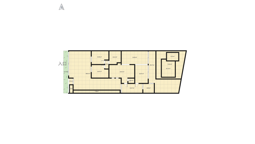 【System Auto-save】Untitled floor plan 491.86