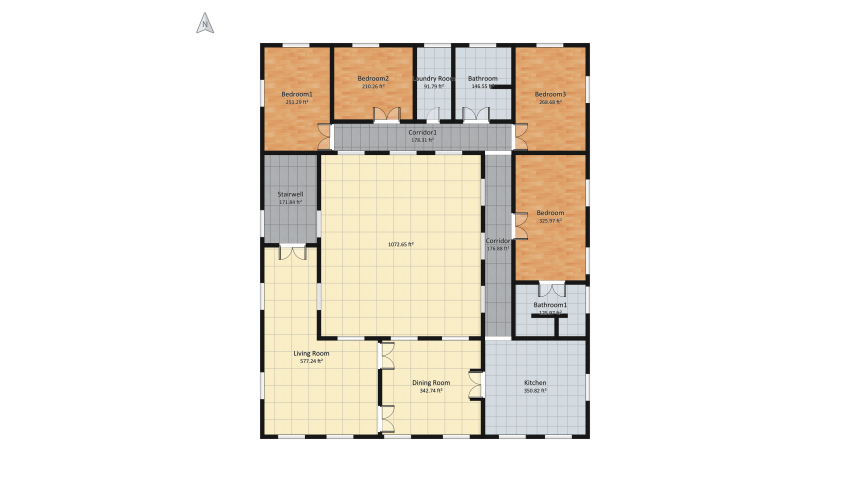 casa 11 floor plan 437.69