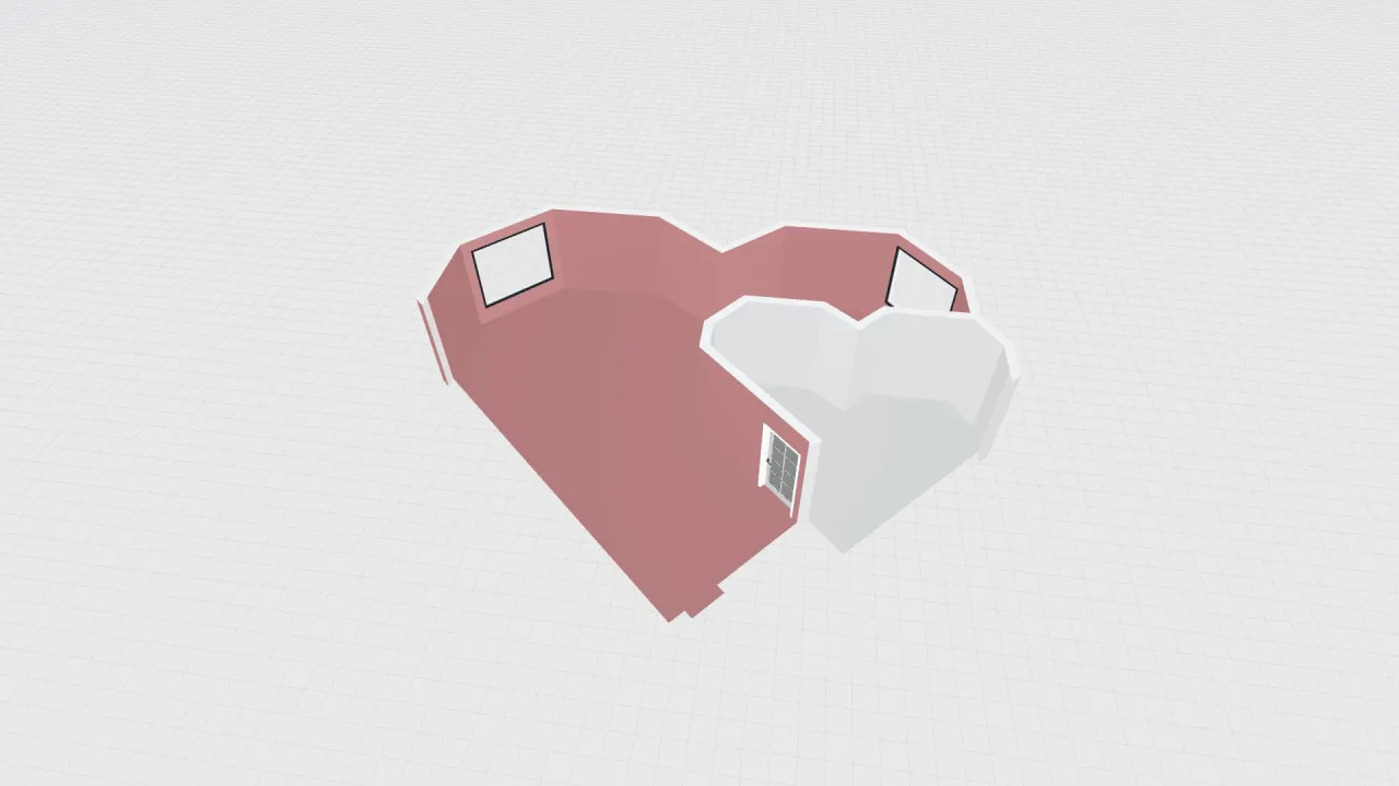 Heart-to-Heart Room 3d design renderings