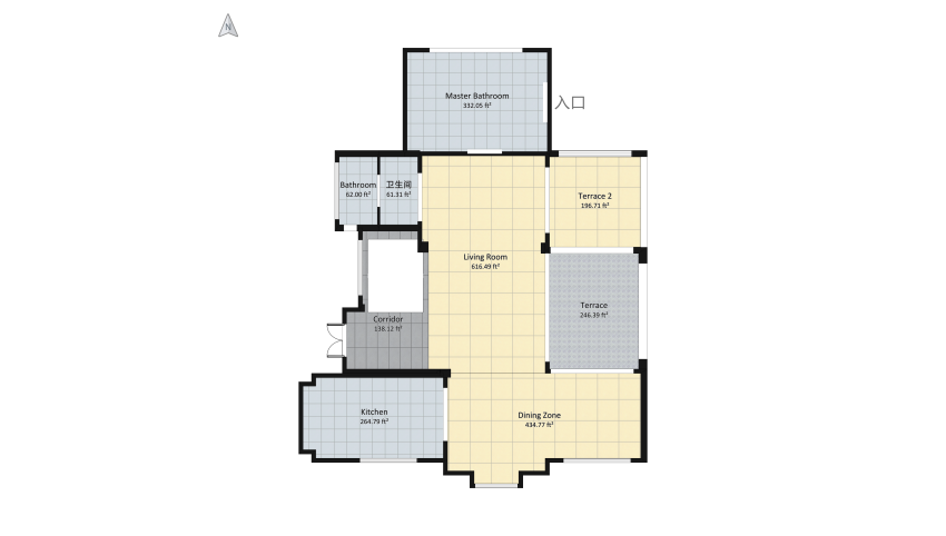 7 Modern Beach House floor plan 245.98