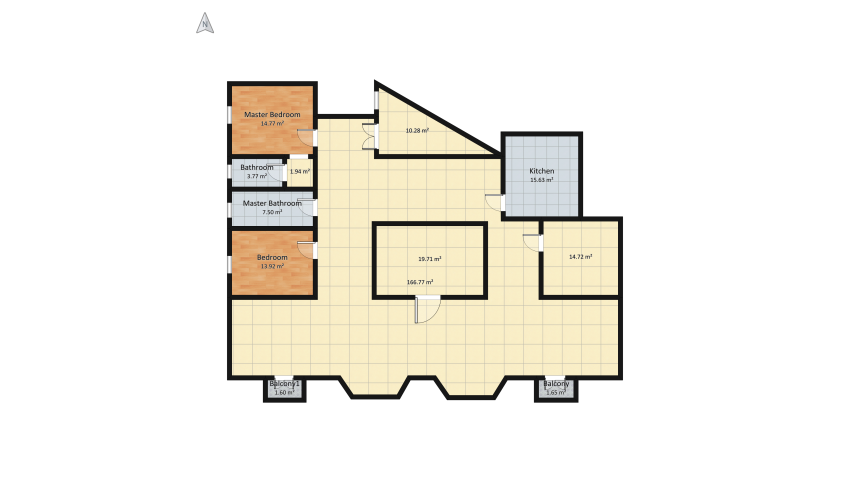 My future home floor plan 343.76