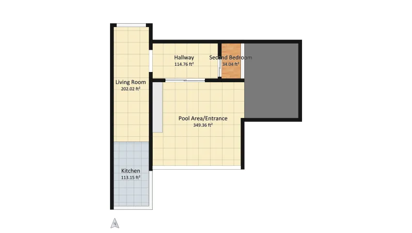 Casa Container floor plan 182.4