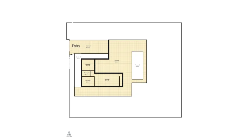 Villa 24 area esterna floor plan 728.06