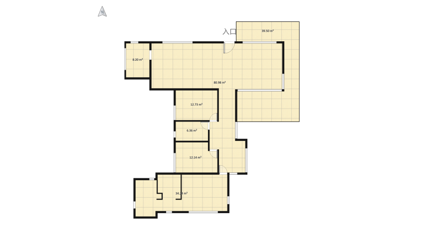 Original MODIF floor plan 256.12