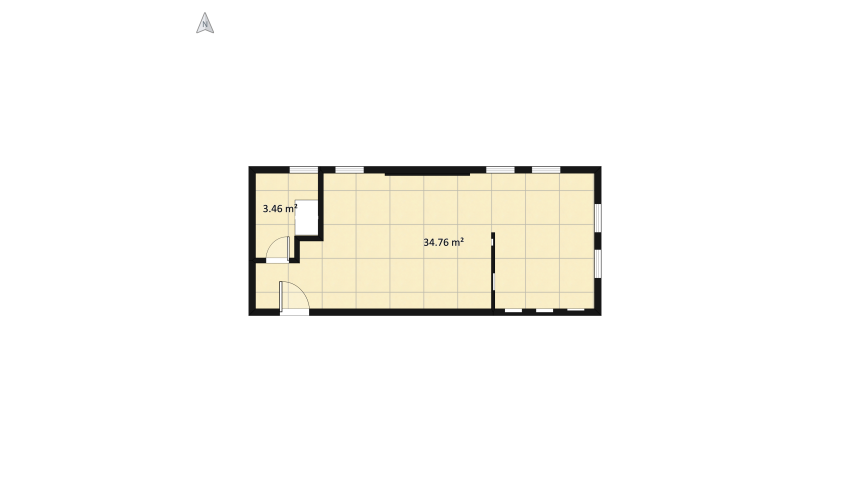 Black Stallion (40 Sqm Condo/Apartment) floor plan 42.85