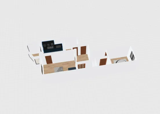 проект  двушка 2 c мебелью Design Rendering