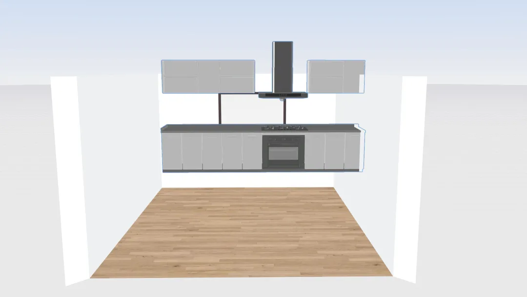 Bill's Kitchen 3d design renderings