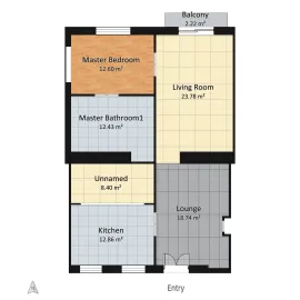 Professional interior design created with Homestyler 3D design software