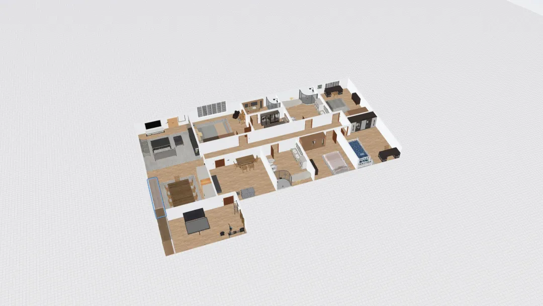 Casa 3333 3d design renderings