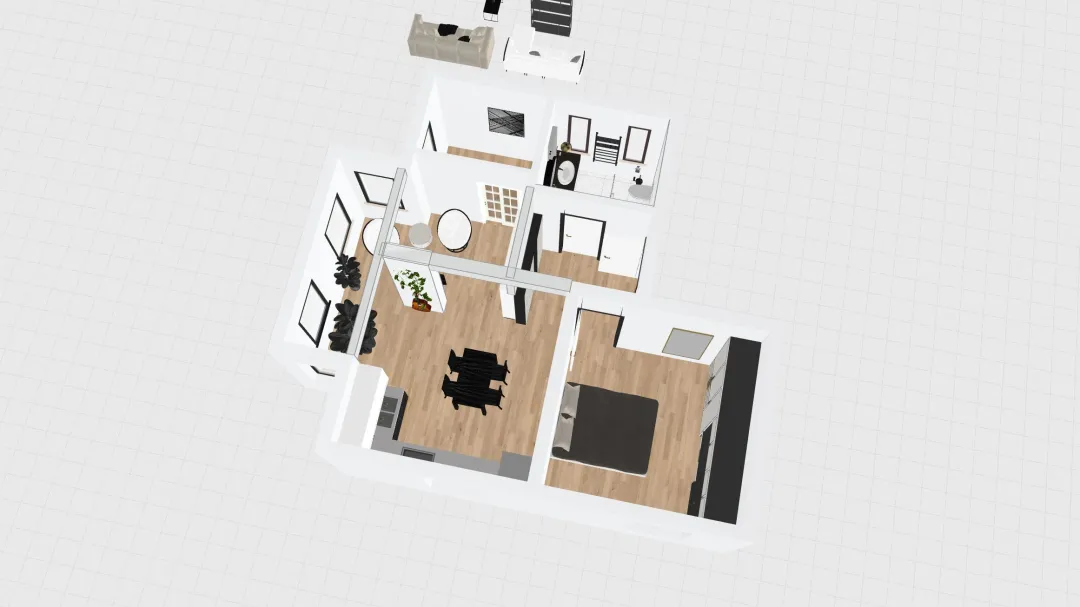 Dodatna soba 3d design renderings