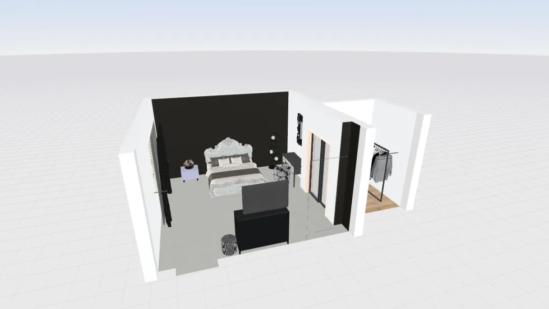 【System Auto-save】teen bedroom_copy 3d design renderings