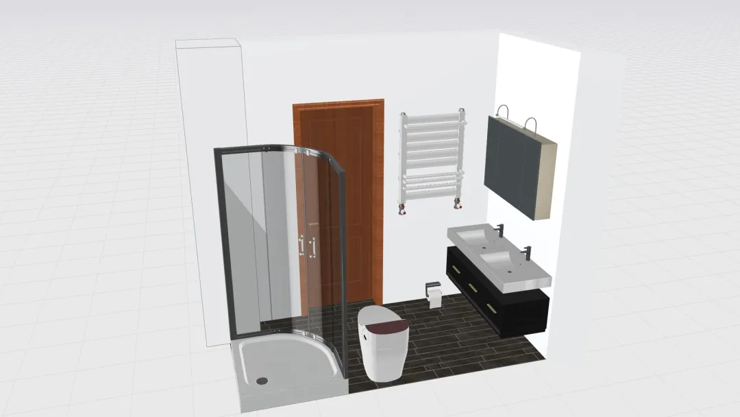 fürdőszoba 3d design renderings