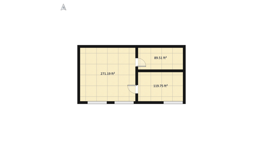 My tiny house! floor plan 50.34