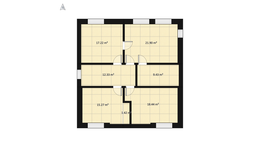 Загородный дом , Агалатово floor plan 227.41