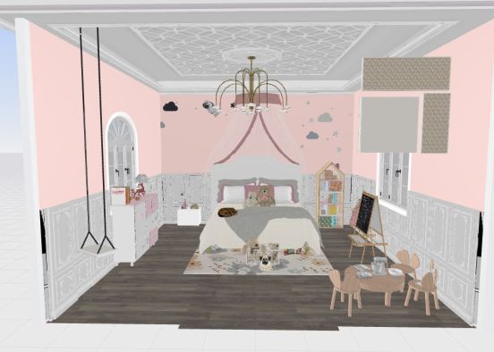 【System Auto-save】Girl's Room_copy Design Rendering
