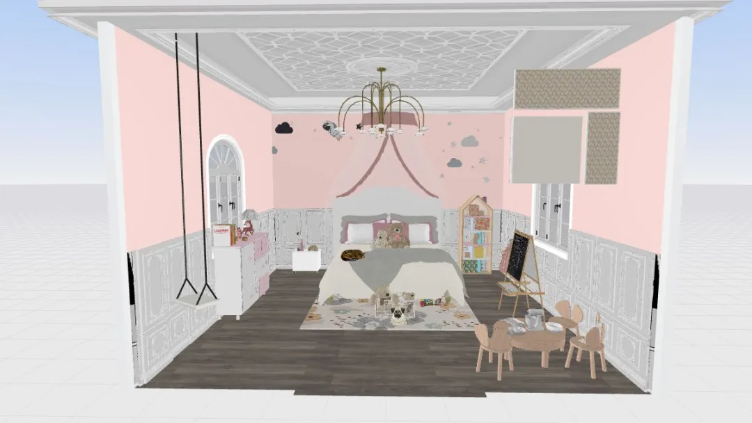 【System Auto-save】Girl's Room_copy 3d design renderings