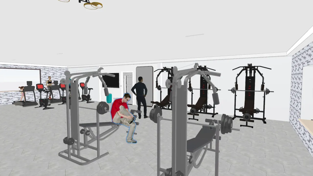 West Marshall Gym_copy 3d design renderings