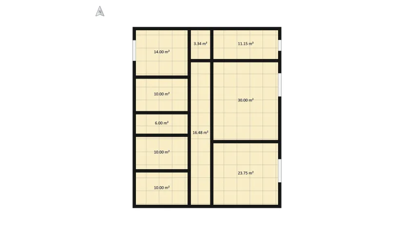 Kuca 4 sobe 3 po floor plan 181.75