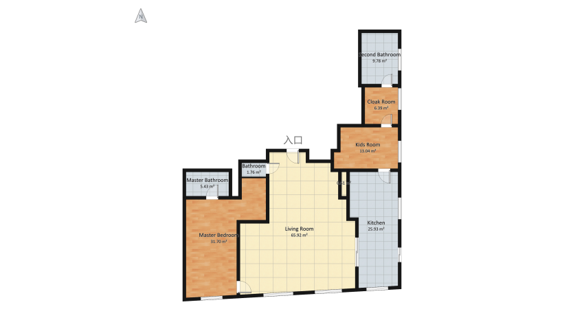House STARK_1 floor plan 356.1