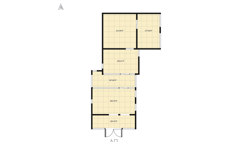 White Graden House floor plan 229.43