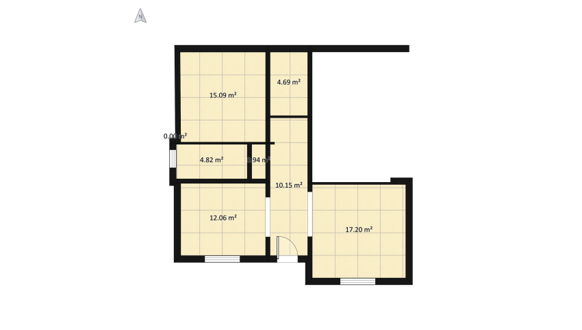 Casa Mattiello floor plan 75.28