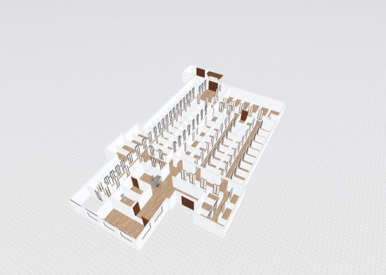 2616 Atlantic Proposed Office Floor Plan 12-5 Design Rendering