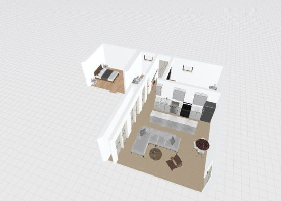 2nd Bdrm, W/D, walkway on Deck bigger main bedroom Design Rendering